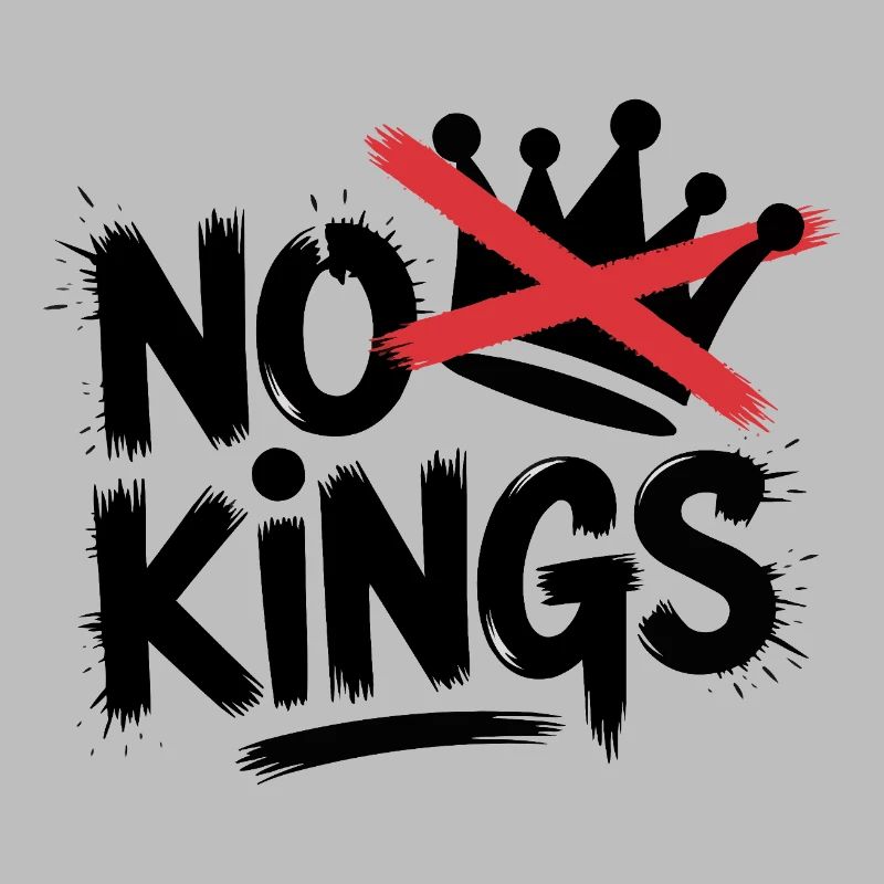 No Kings Statement Design