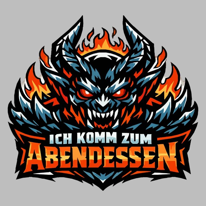 Abendessen Dämonen-Feuer