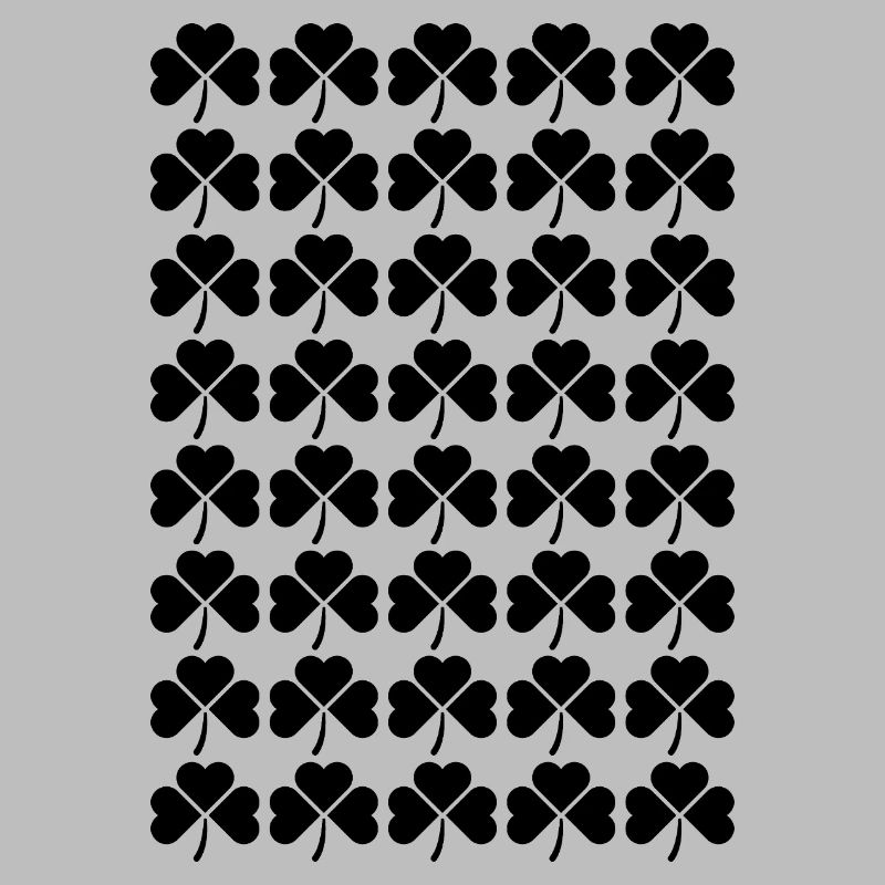 Irisches Kleeblattmuster