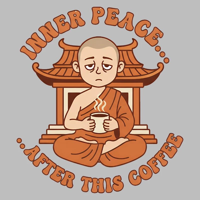 Inner Peace Coffee Zen Monk