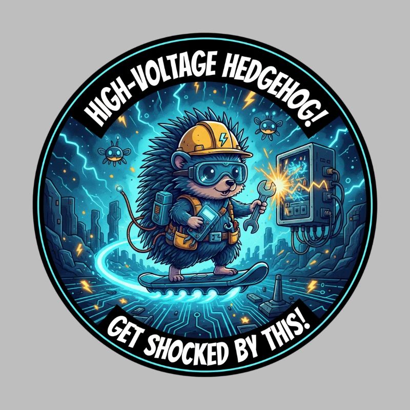 Hochspannung Igel: Stromschock-Design