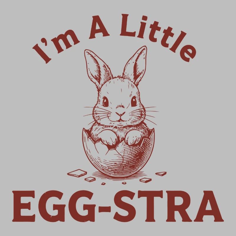 Egg-STRA Bunny Tee