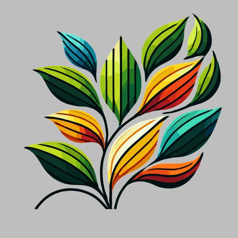 Symphonie colorée de Leafen