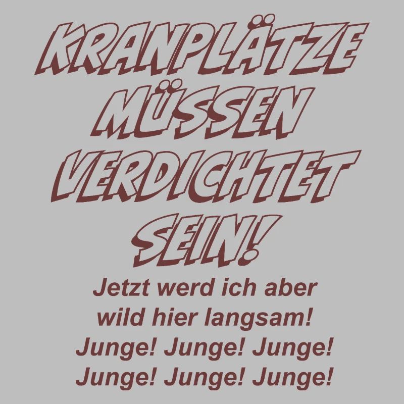 Kranplätze müssen verdichtet sein!