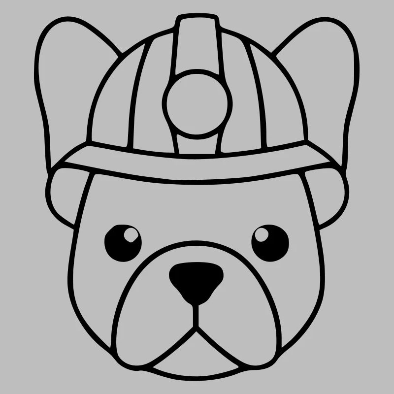 Frenchie Bergarbeiter Helm Lampe