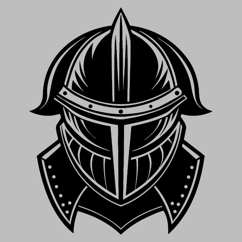 Casque de chevalier