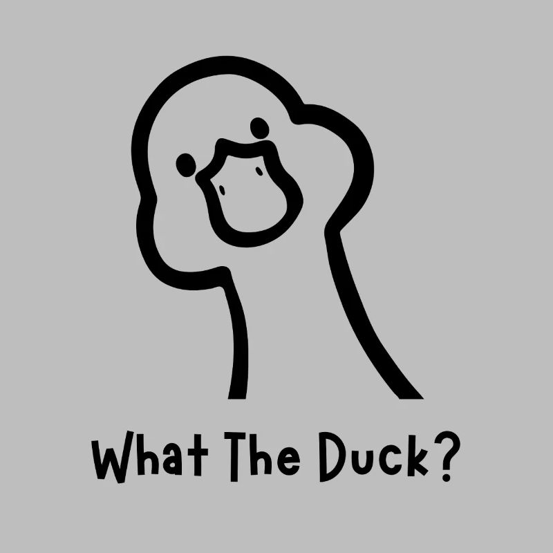 C’est quoi ce canard ? Drôle de design de canard