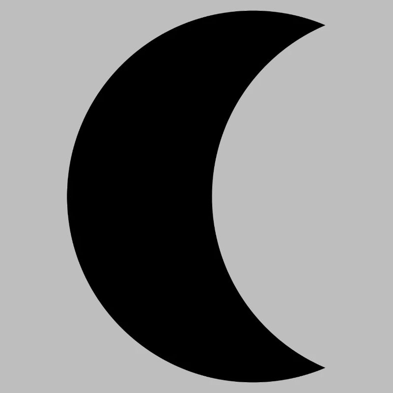 Crescent moon