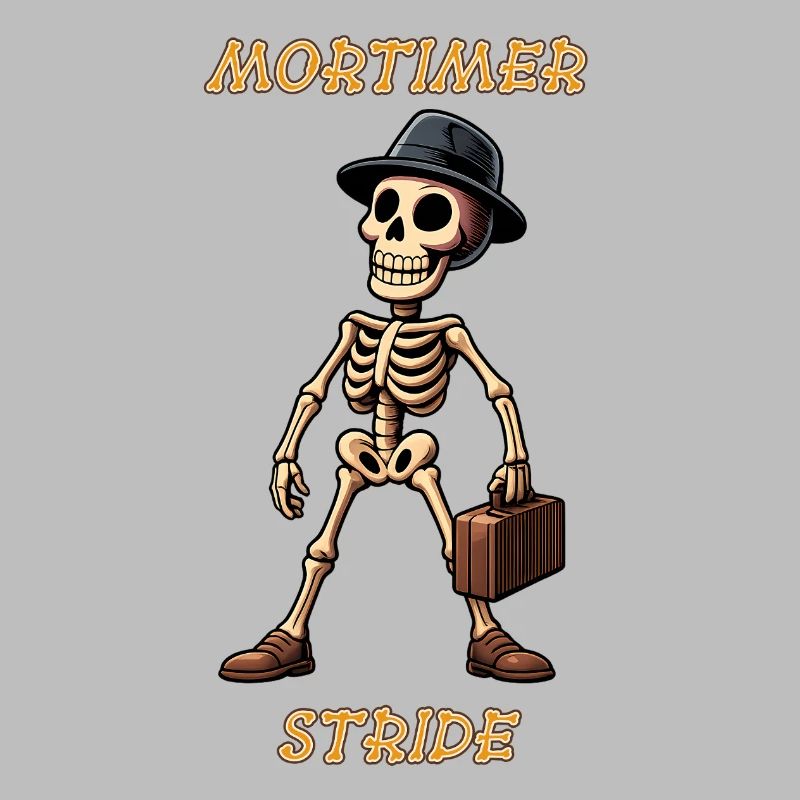 Mortimer Stride Skeleton Internet Animation Star