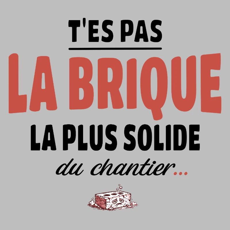 T’es pas la brique la plus solide du chantier