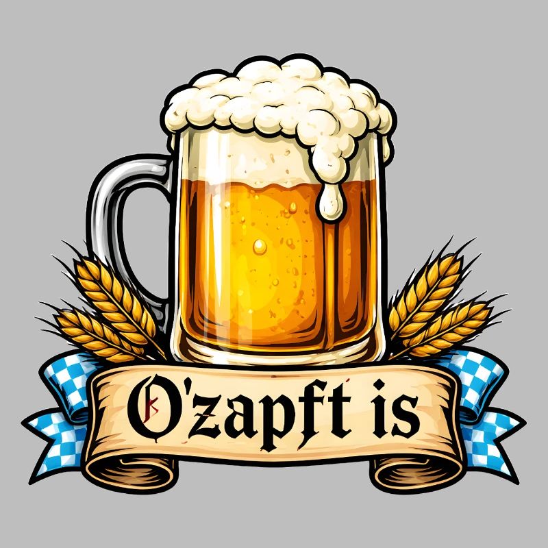 O'zapft is – Bavarian saying