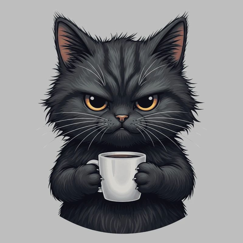 Cadeaux chat noir