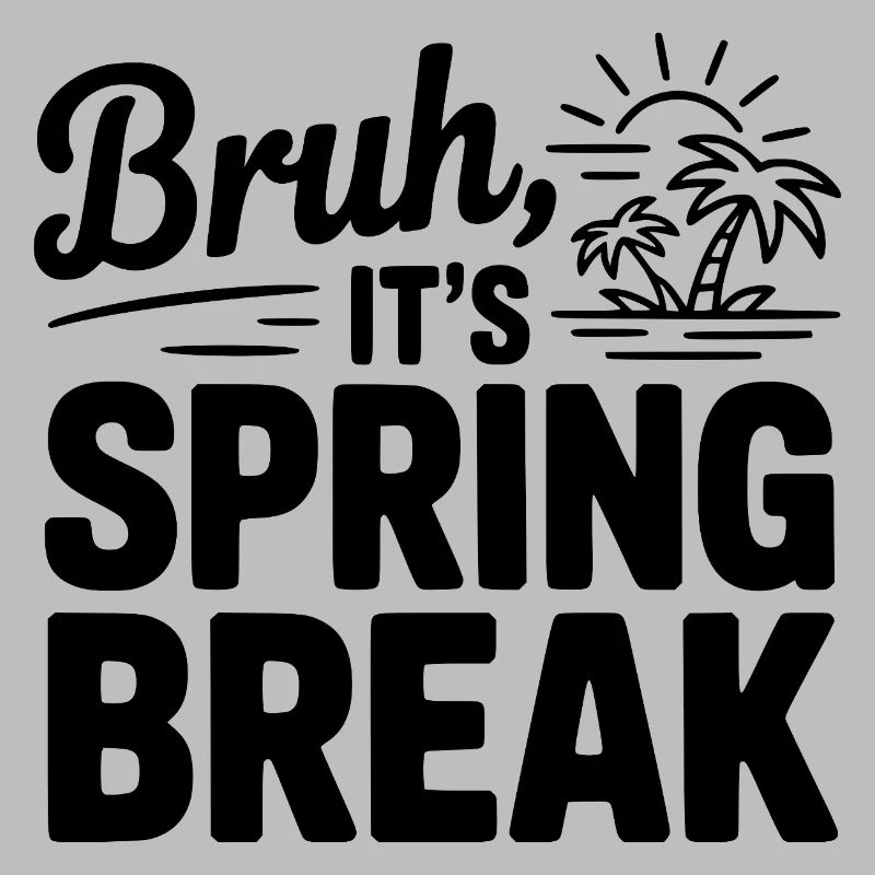 Mec, c’est les vacances de printemps