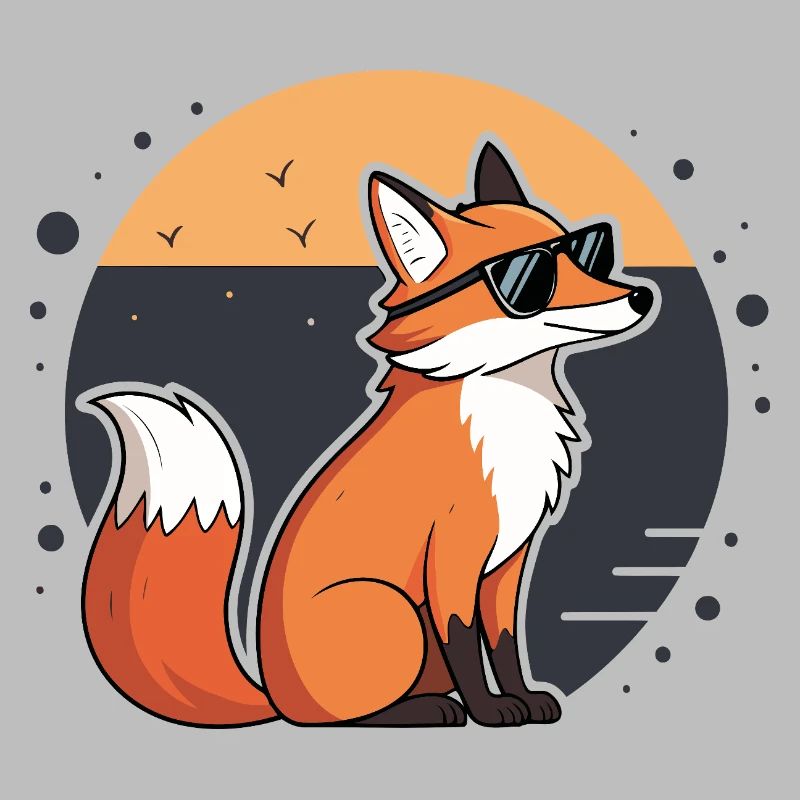 Fox Sun Dunkle Brille