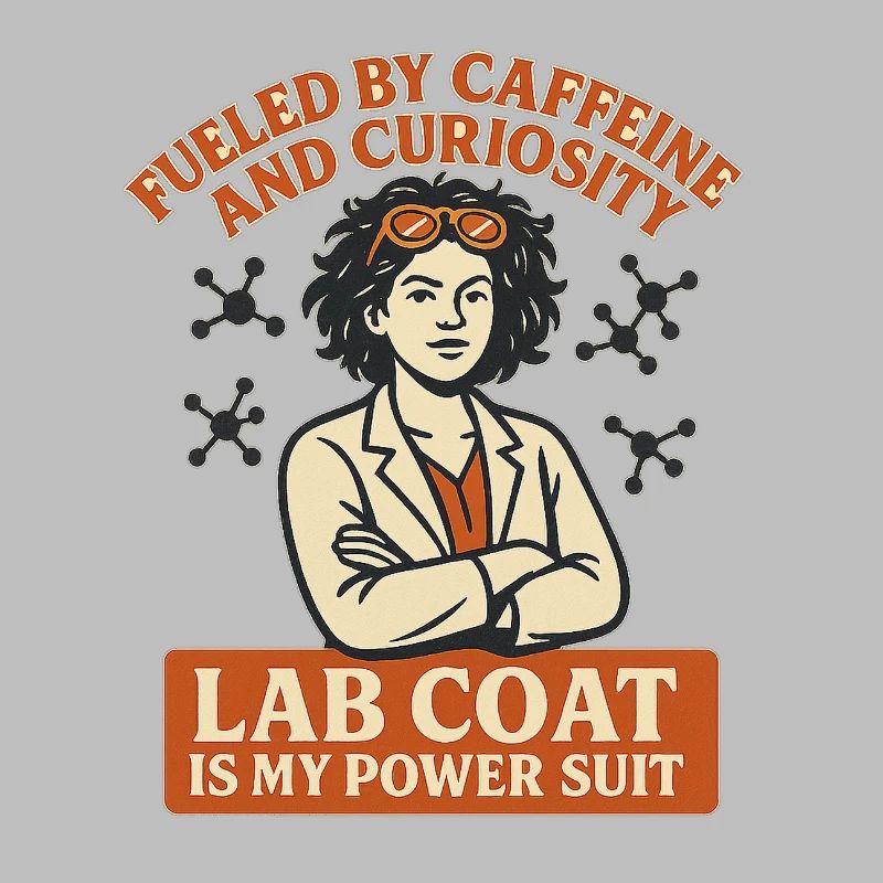 Laborkittel Power-Suit Kaffee