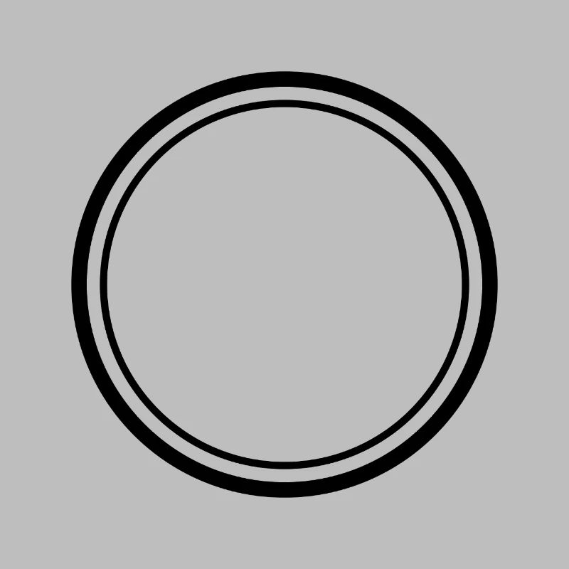 Double Circle Frame