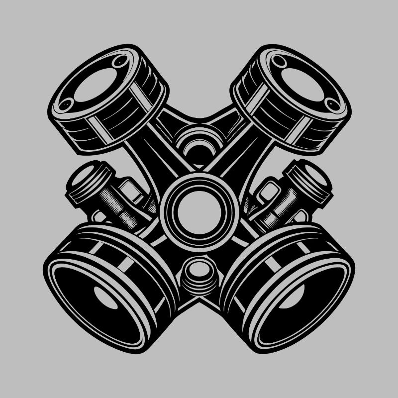 Car engine pistons