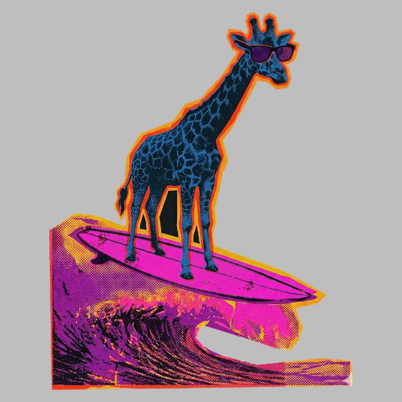 Girafe Surfeuse
