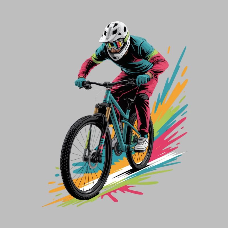 Conception de VTT Coloré pour garçons