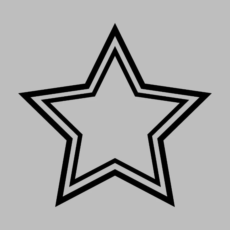 Stern-Doppelrahmen