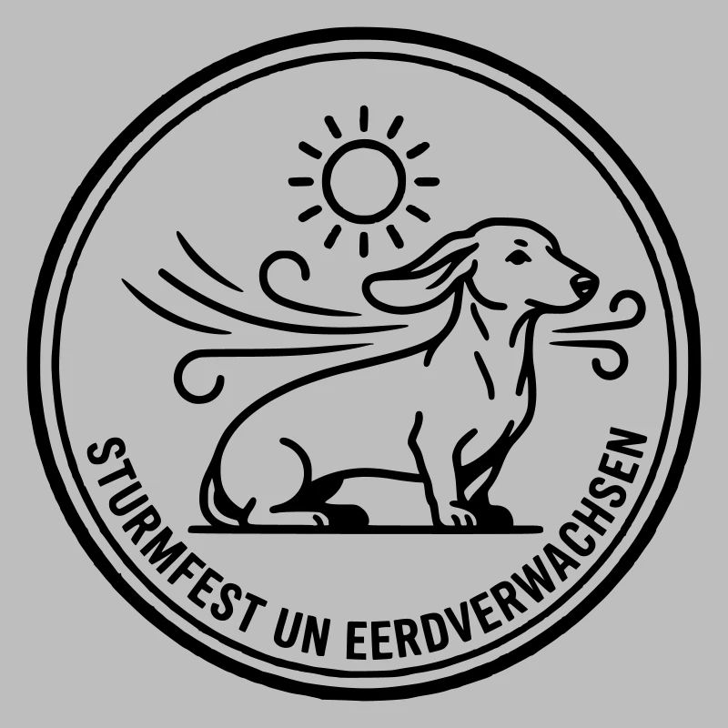 Stormproof Dachshund Badge