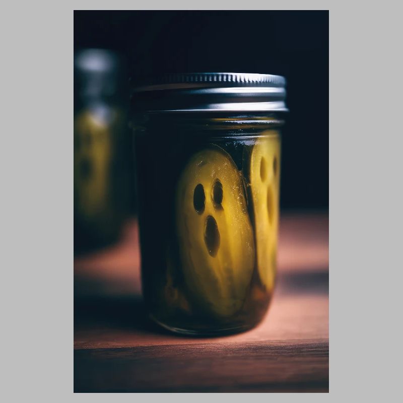 Haunted Pickle Jar Ghosts