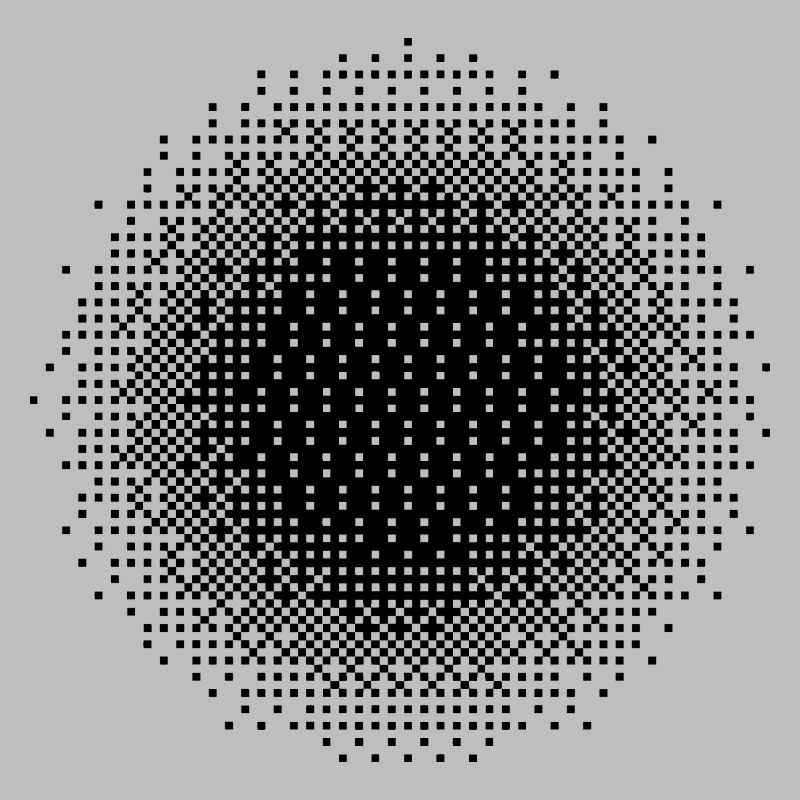 Conception du cercle pixelisé