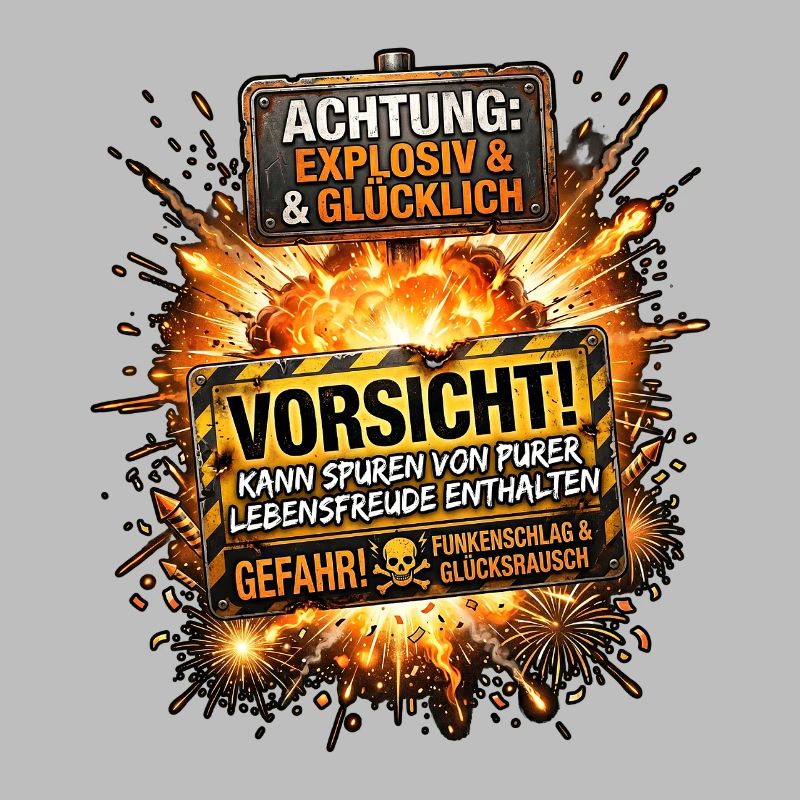 Explosiv Und Glücklich Pyro