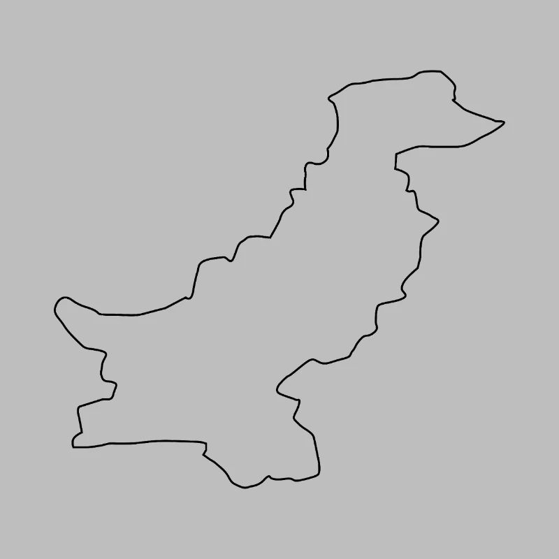 Pakistan map