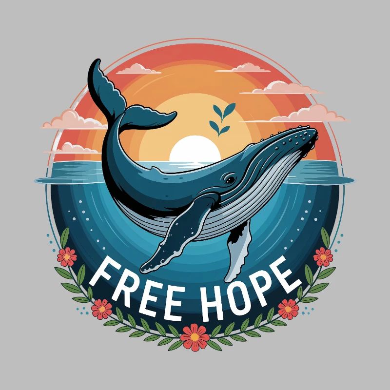 FREE HOPE :: Hope/ Timmy der Wal in der Ostsee