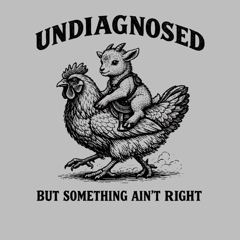 Not diagnosed, but something is wrong