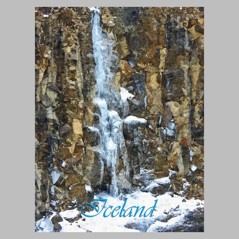 Cascade d'Islande