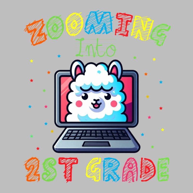Rainbow Llama on Screen