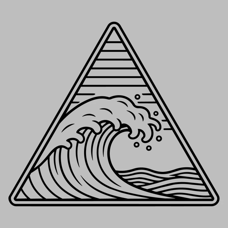 Vague de mer