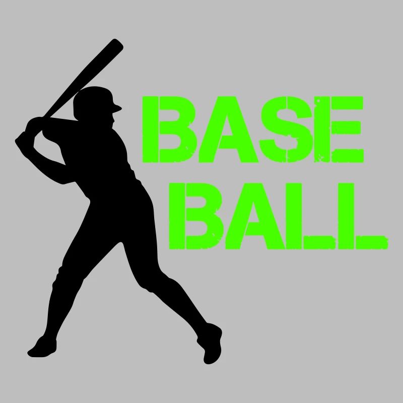 Baseball Neon Grunge Font