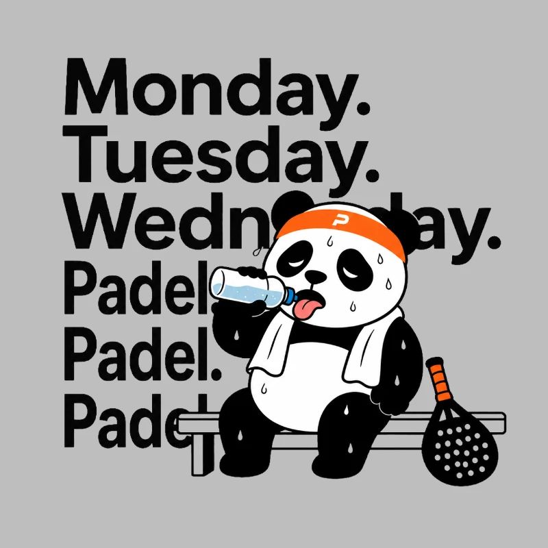Monday Tuesday Wednesday Padel