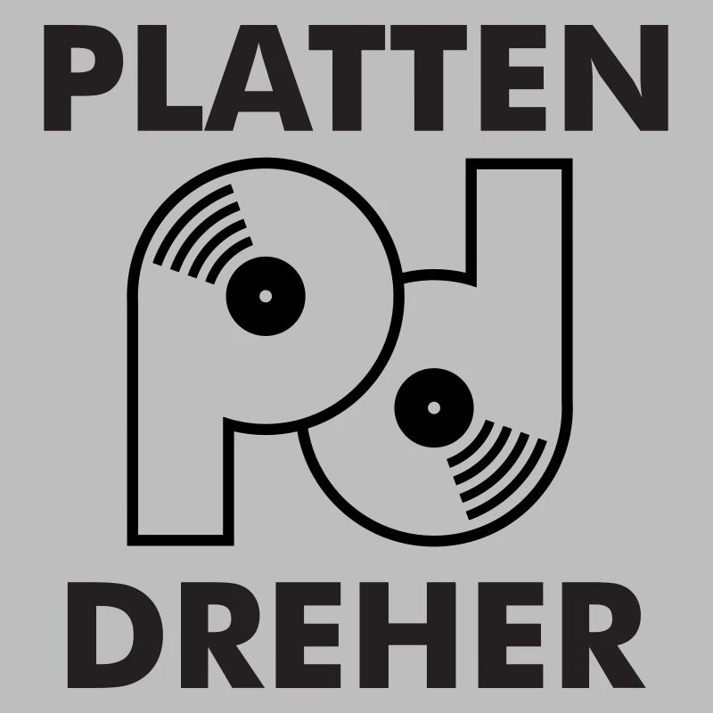 Logo tourneur de plaques avec lettres