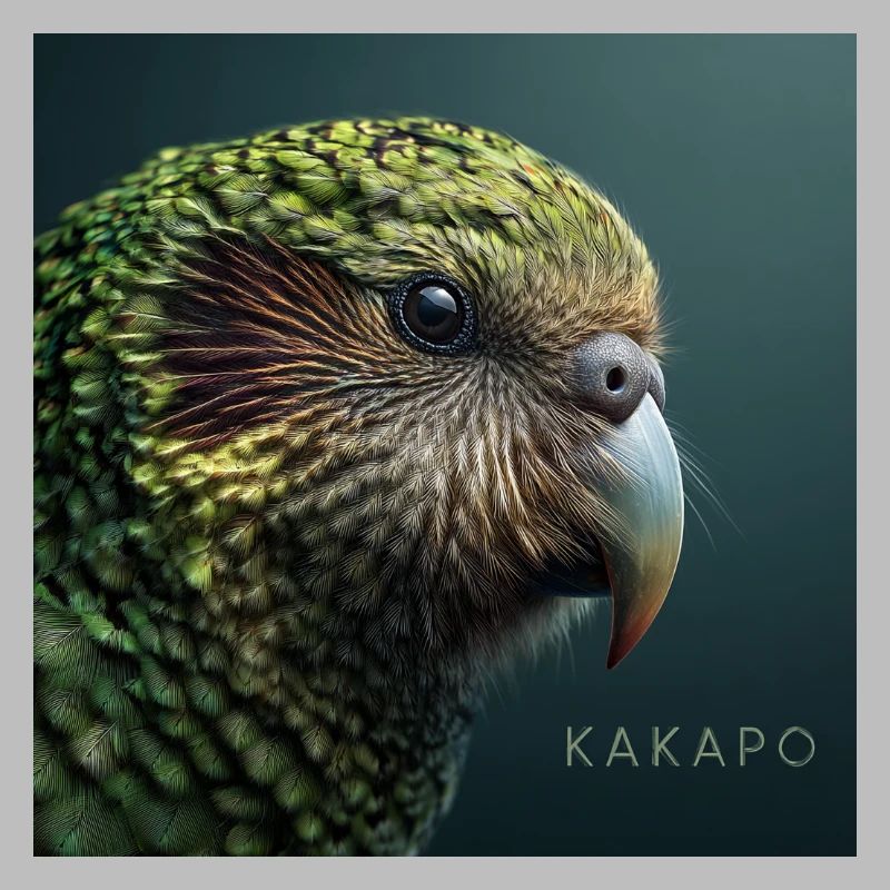 Kakapo – Rare Green Parrot