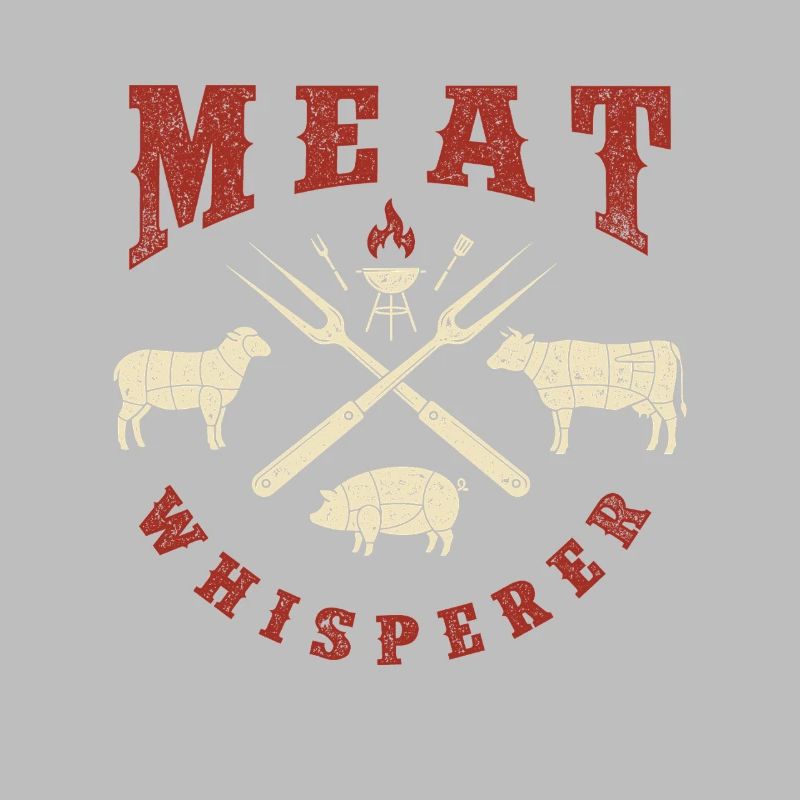 Humour Meat Whisperer BBQ Pitmaster