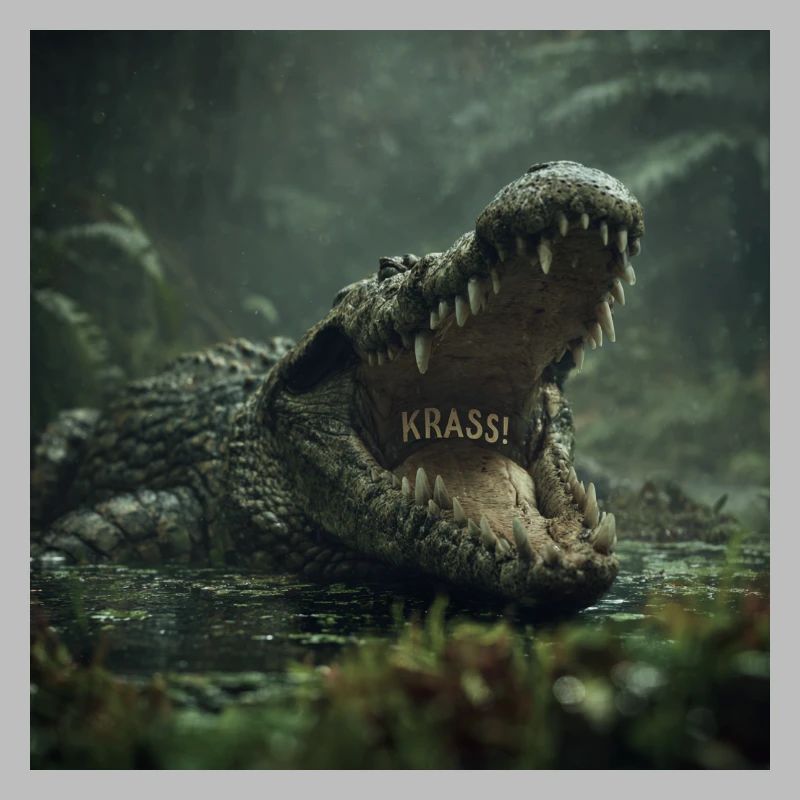 KRASS! Das wilde Krokodil