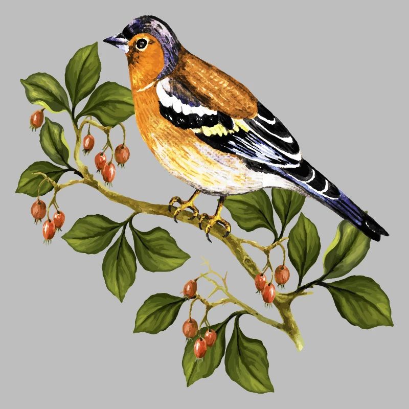 Oiseau coloré