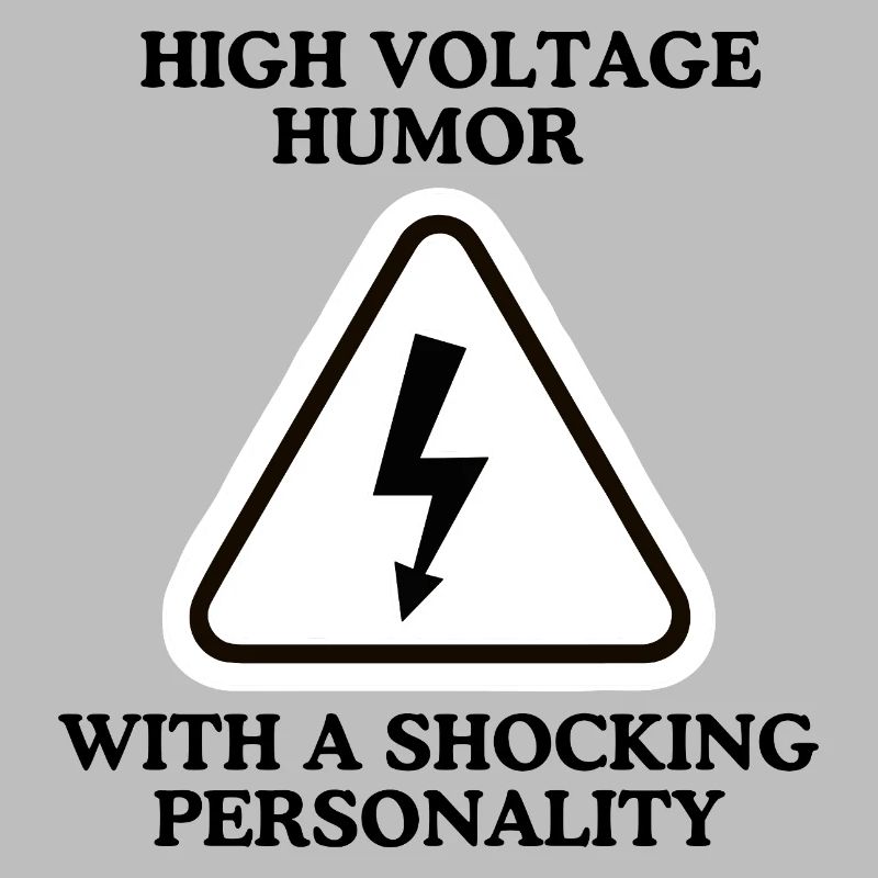 Lightning Warning Triangular Sign