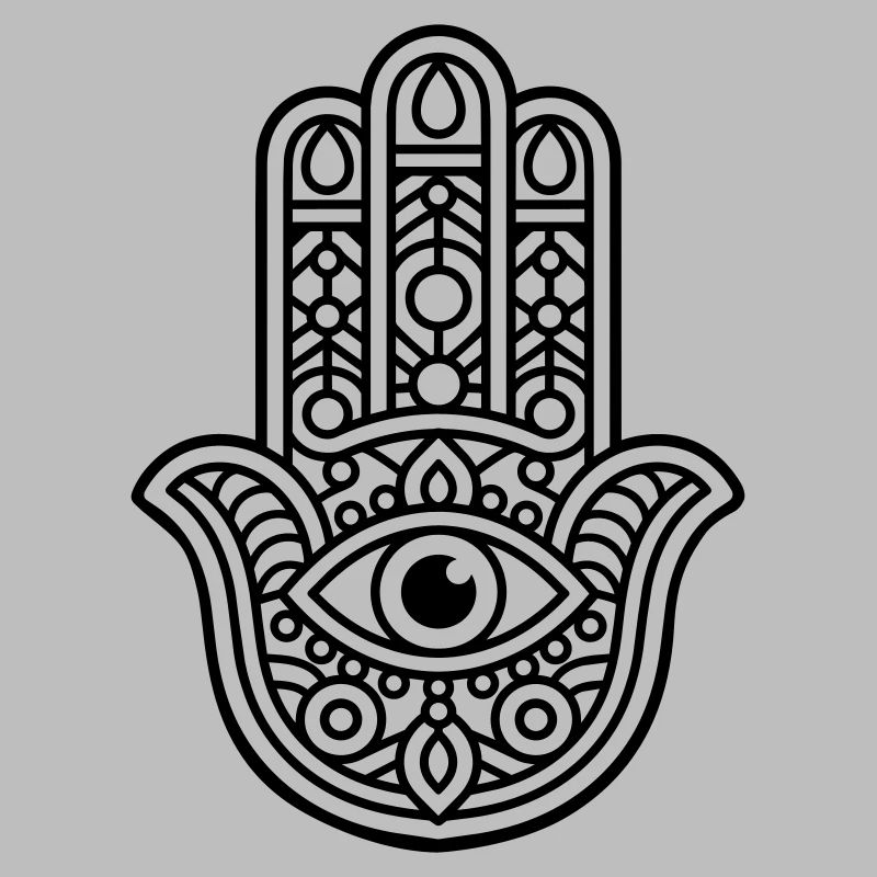 Panneau Hamsa