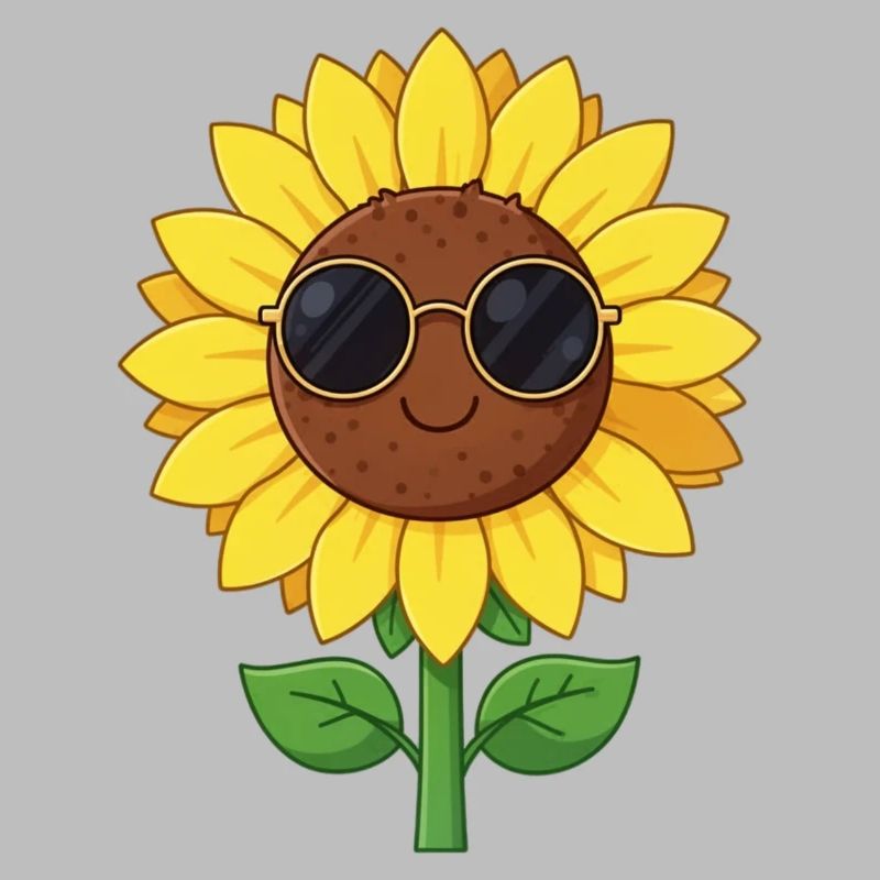 Gelbe Blume Sonnenblume Blüte Geschenk Hippie
