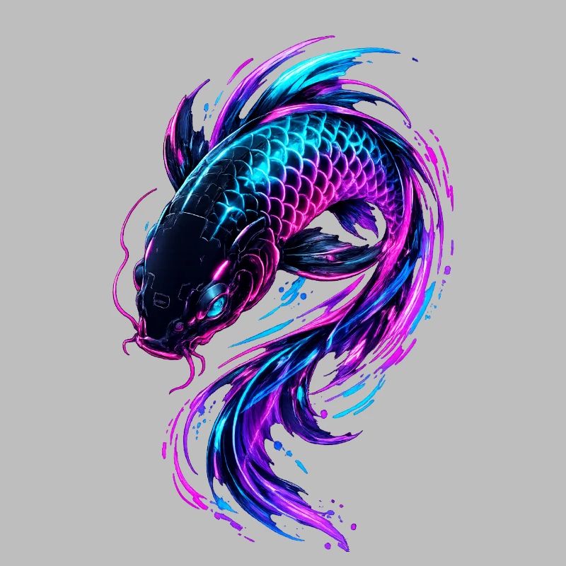 Flux de Koi Néon