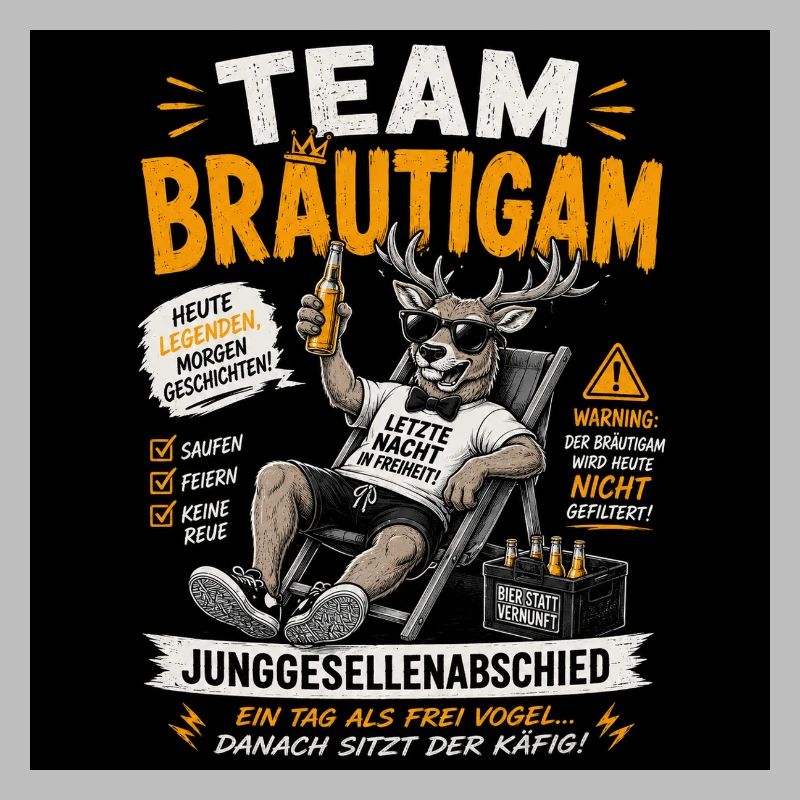 Team Bräutigam Junggesellenabschied