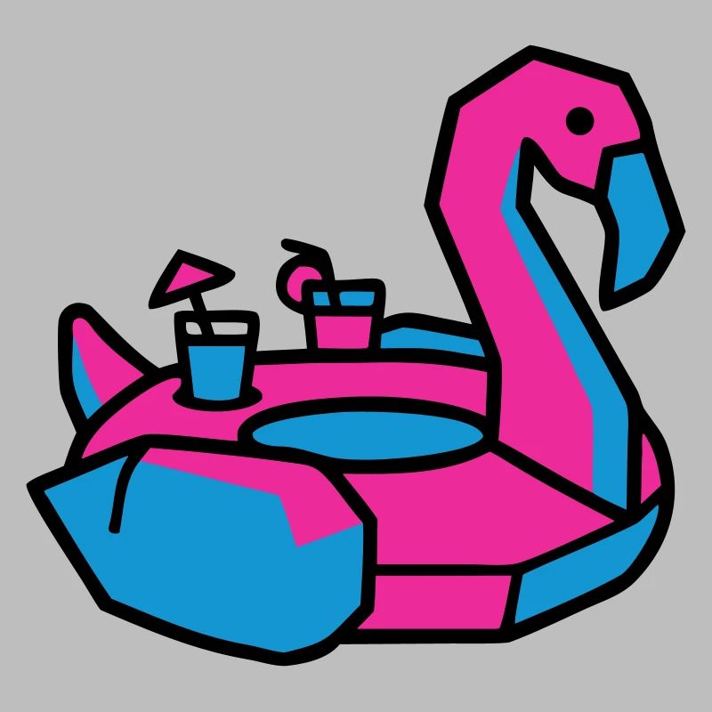 Flamingo Schwimmtier Pool Party