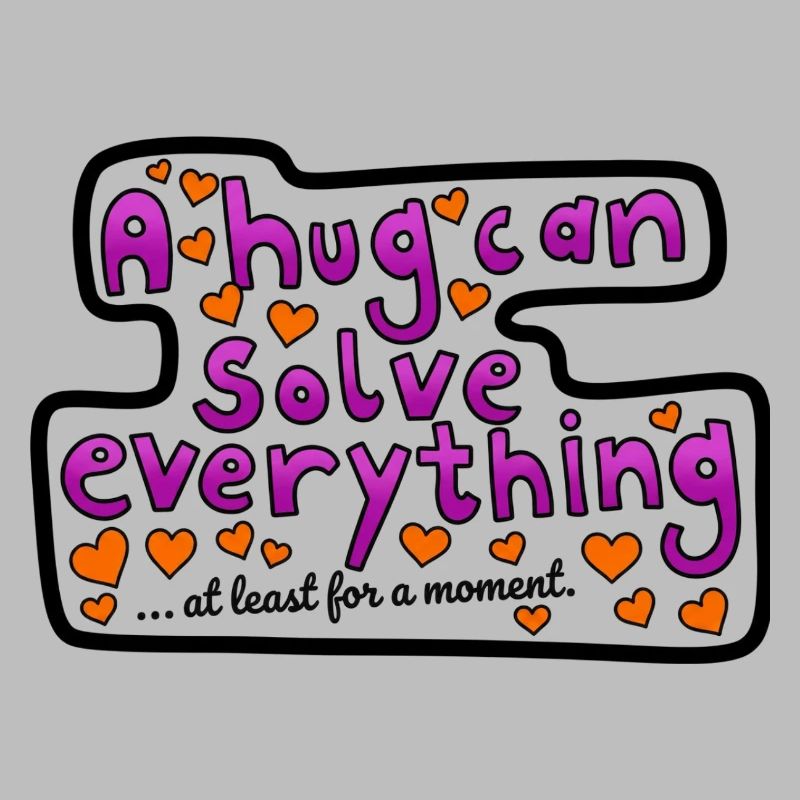 A hug can help