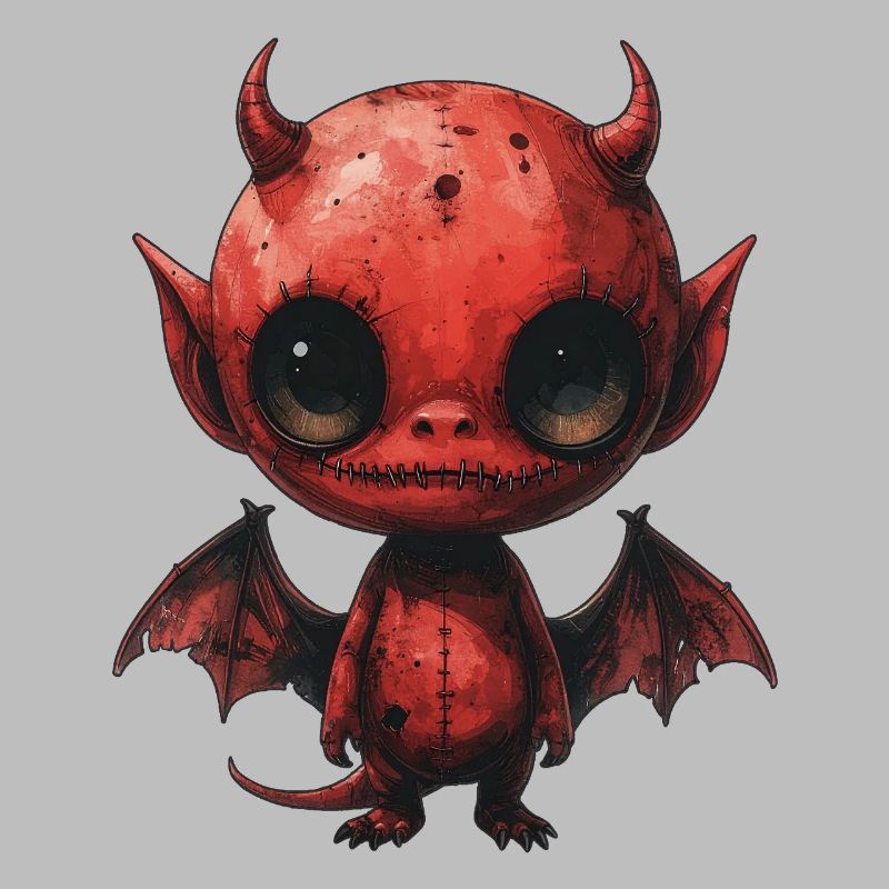 Diable Rouge Flippant Mignon