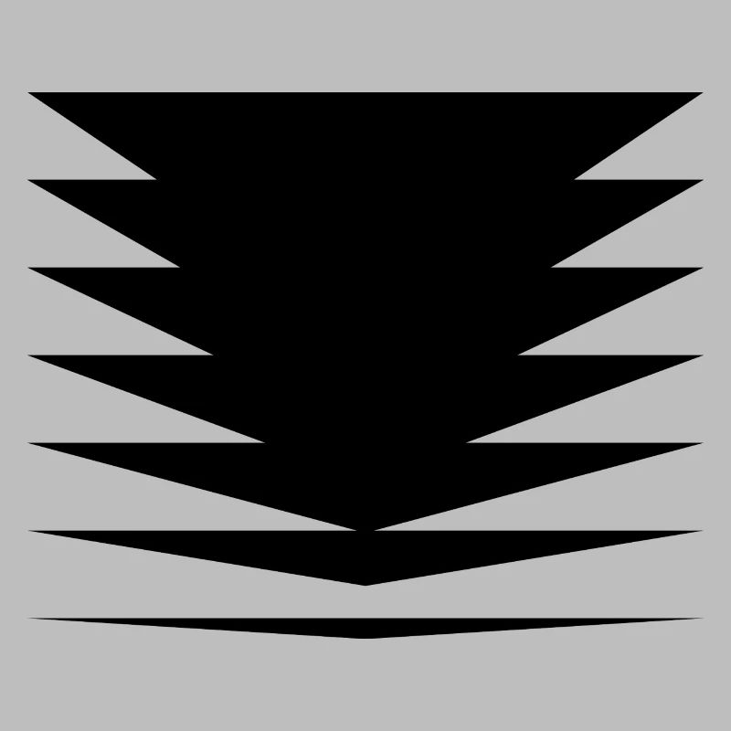 Black triangles design